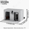 MOOXI Military Wars Simulation WW2 Battlefield Weapons Vehicle Model Set MOC Bricks DIY Building Blocks Toys Children Adult Gift