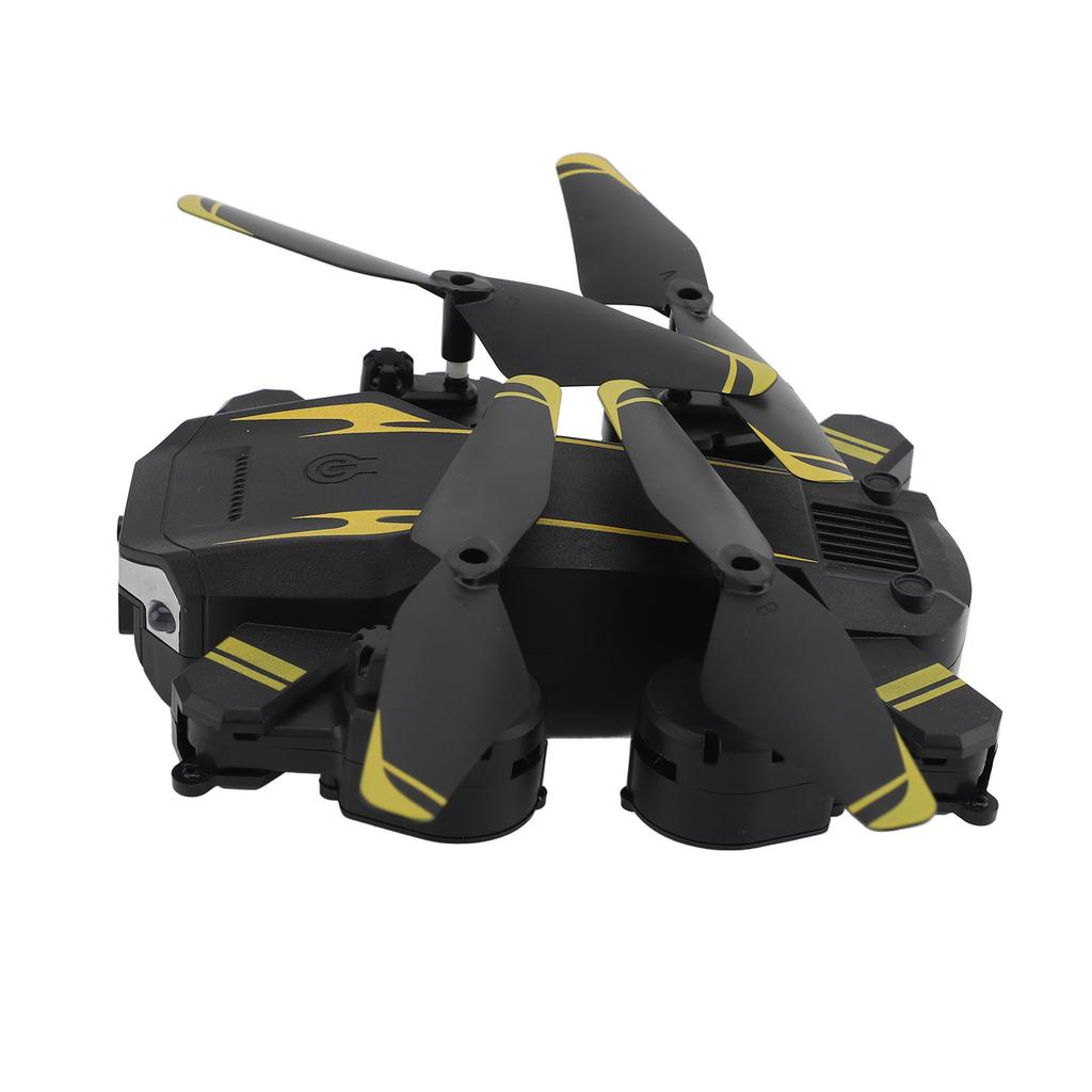 Drone with Dual Camera HD Obstacle Avoidance Intelligent Hover Hollow Cup Motor WiFi Foldable RC Drone for Adults