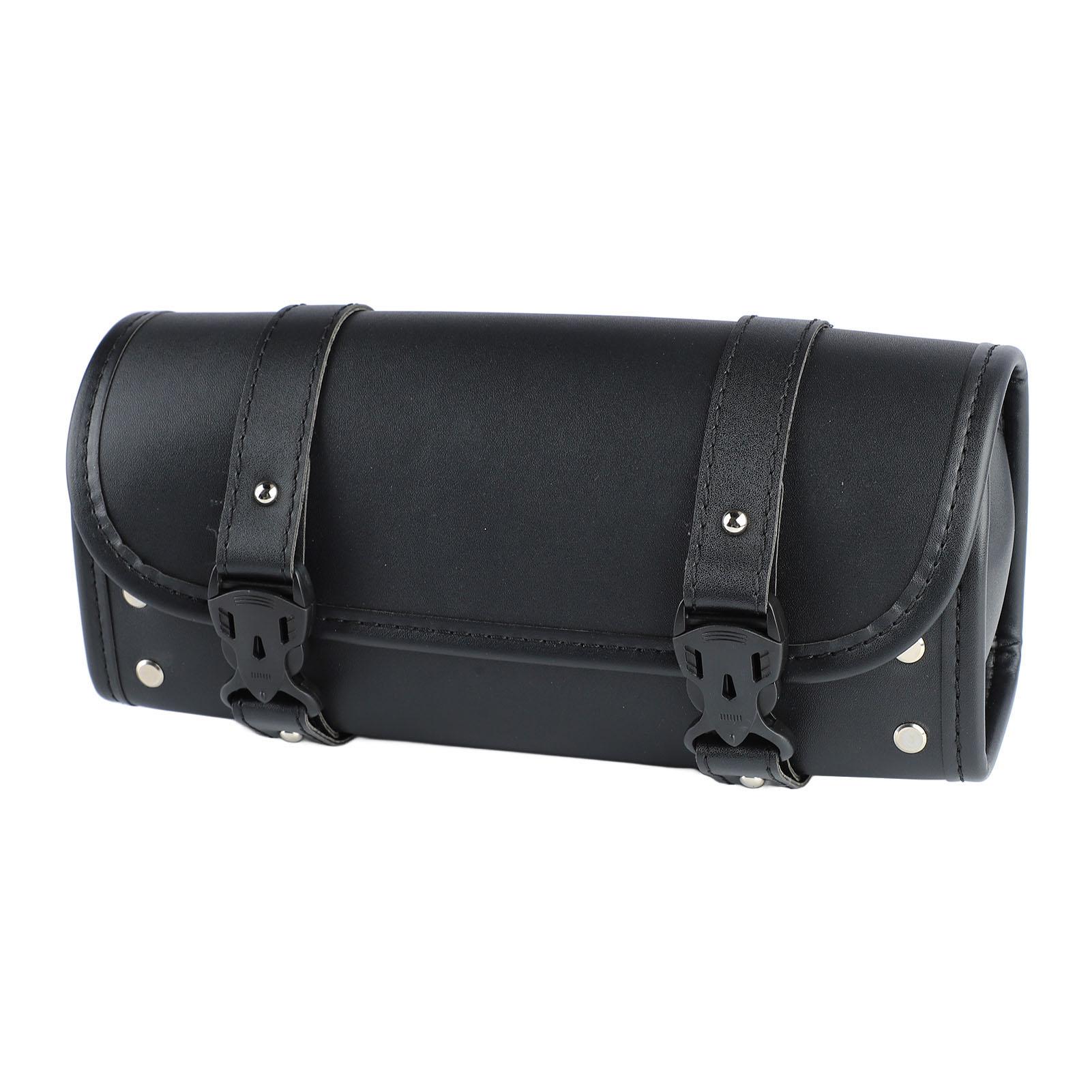 

Motorbike Roll Saddlebags 2 Strap Buckle Closure Waterproof 2 Strap Buckle Closure Motorbike Tool Bag for Motorcycle