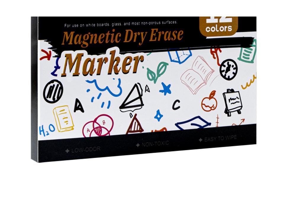 Eco-Friendly Water-Based Whiteboard Markers for Kids – Easy Erase, Bold Colors, Large Tip