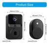 Intelligent Video Doorbell Camera Home Intercoms Video Digital Door Peephole Eye Night Visible Rings Door Bells Enduring