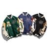 Men's Hip-Hop Embroidered Spring Jacket: Trendy Baseball Style