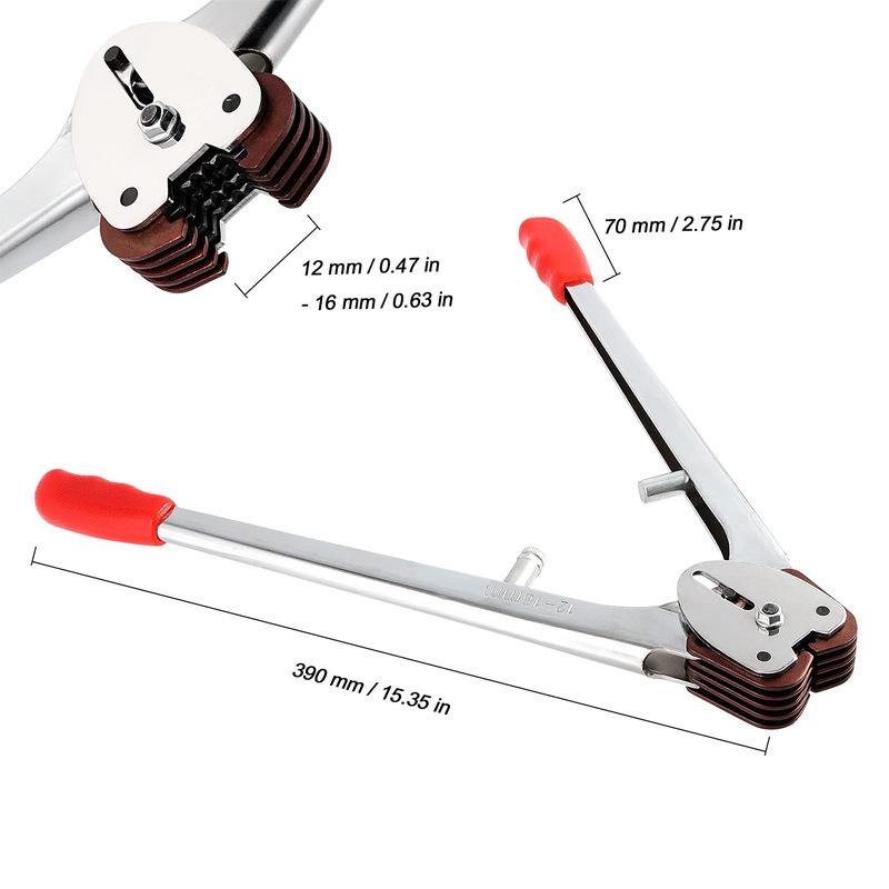 

Пластиковый натяжитель ремня: Ручная машина для упаковки ПЭТ-стальной лентой и комплект клещей