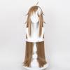 Miss Hina Cosplay Wig Impact Cosplay Gorou Cosplay Long Heat Resistant Synthetic Hair Ms Hina Wigs + Wig Cap