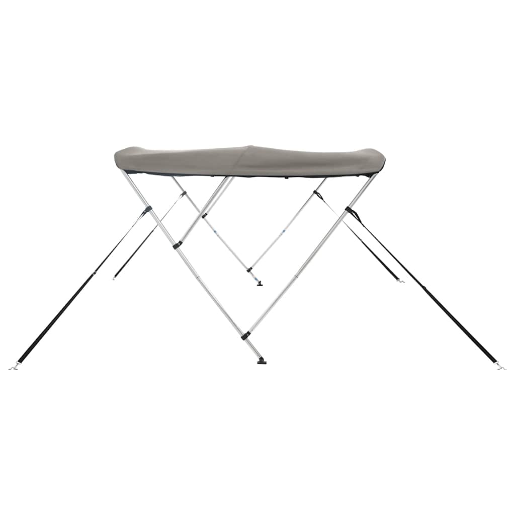 3 Bow Bimini Top with Mesh Side Panels 183 x (185 198) x 137 cm