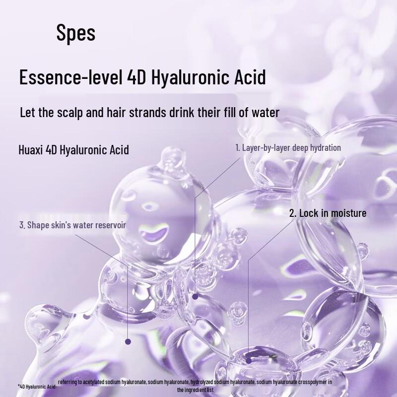 Spes Sea Salt & Hyaluronic Acid Anti-Dandruff Volumizing Shampoo