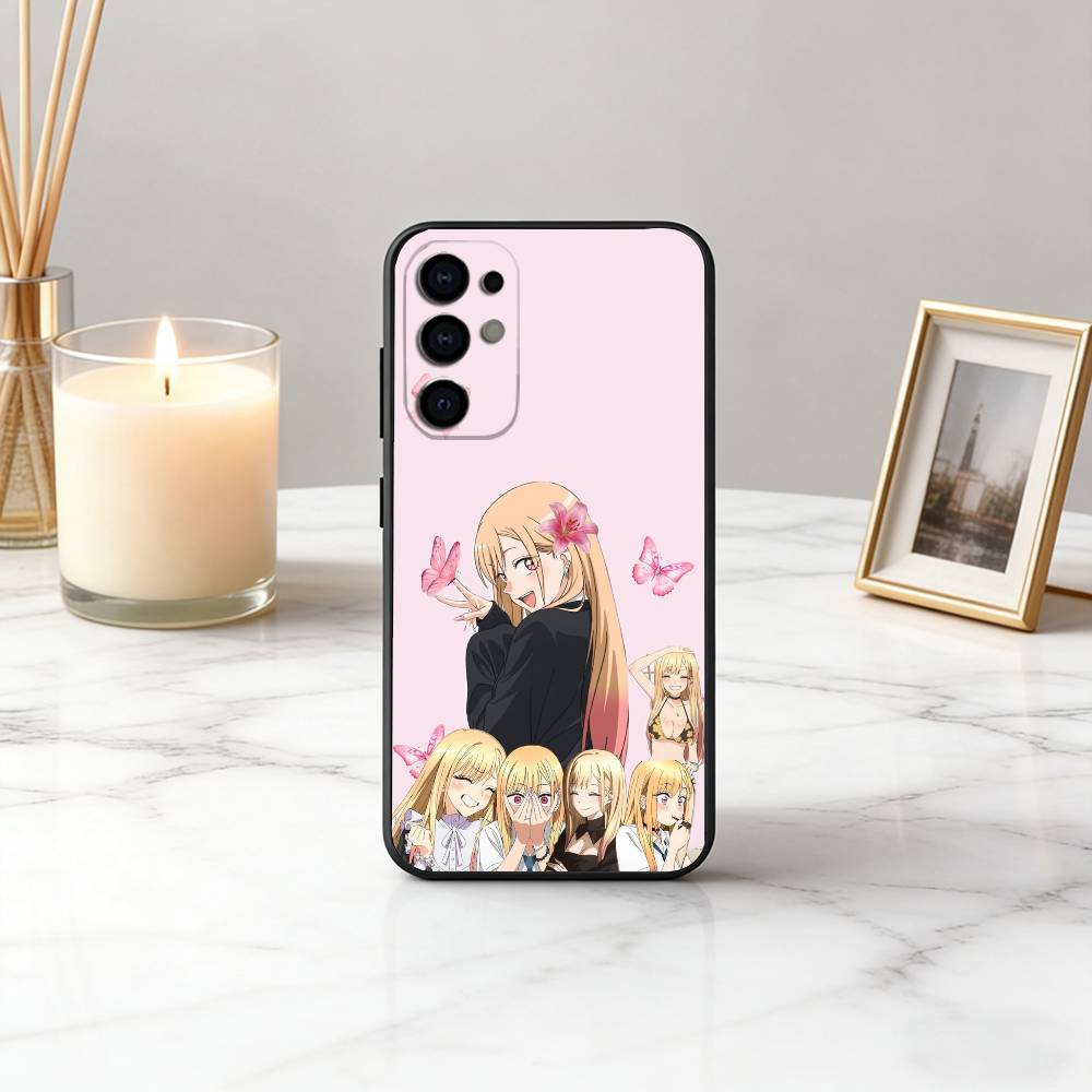 M-Marin K-Kitagawa-es My Dress-Up Phone Case For Samsung S25,S24,S21,S22,S23,S30,Ultra,S20,Plus,Fe,Lite,Note,10,Black Cover
