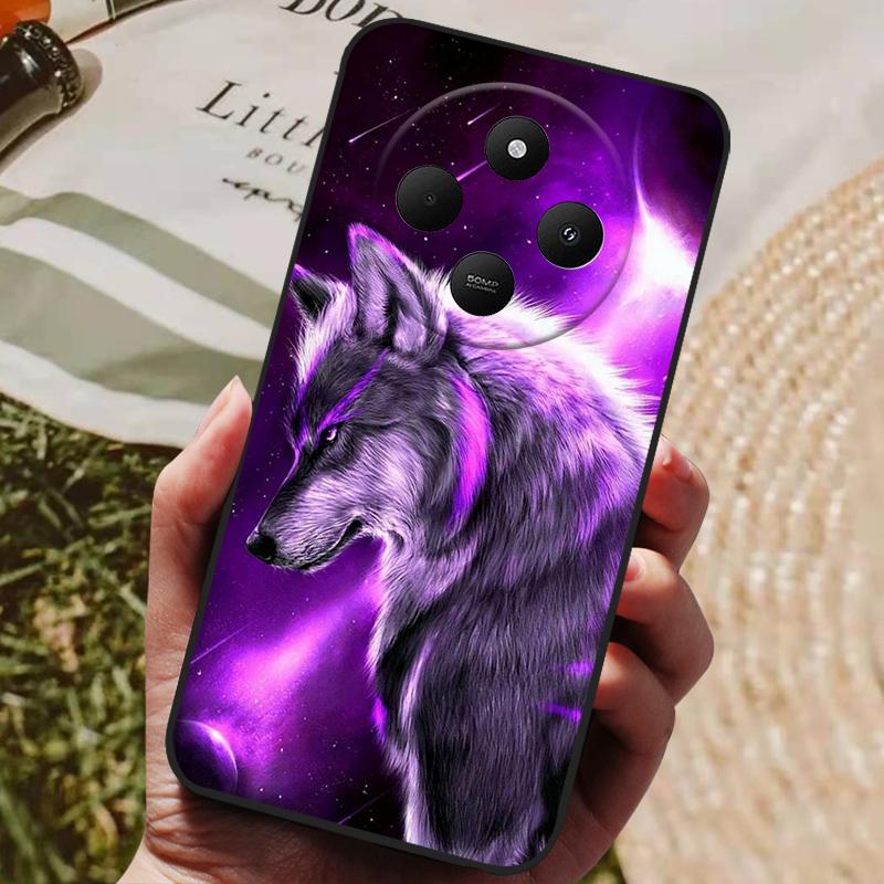 For Xiaomi Redmi 14C Case Poco C75 Animal Cartoon Cover Soft Silicone Phone Case For Xiaomi Poco C75 Redmi 14C 14R Fundas Capa