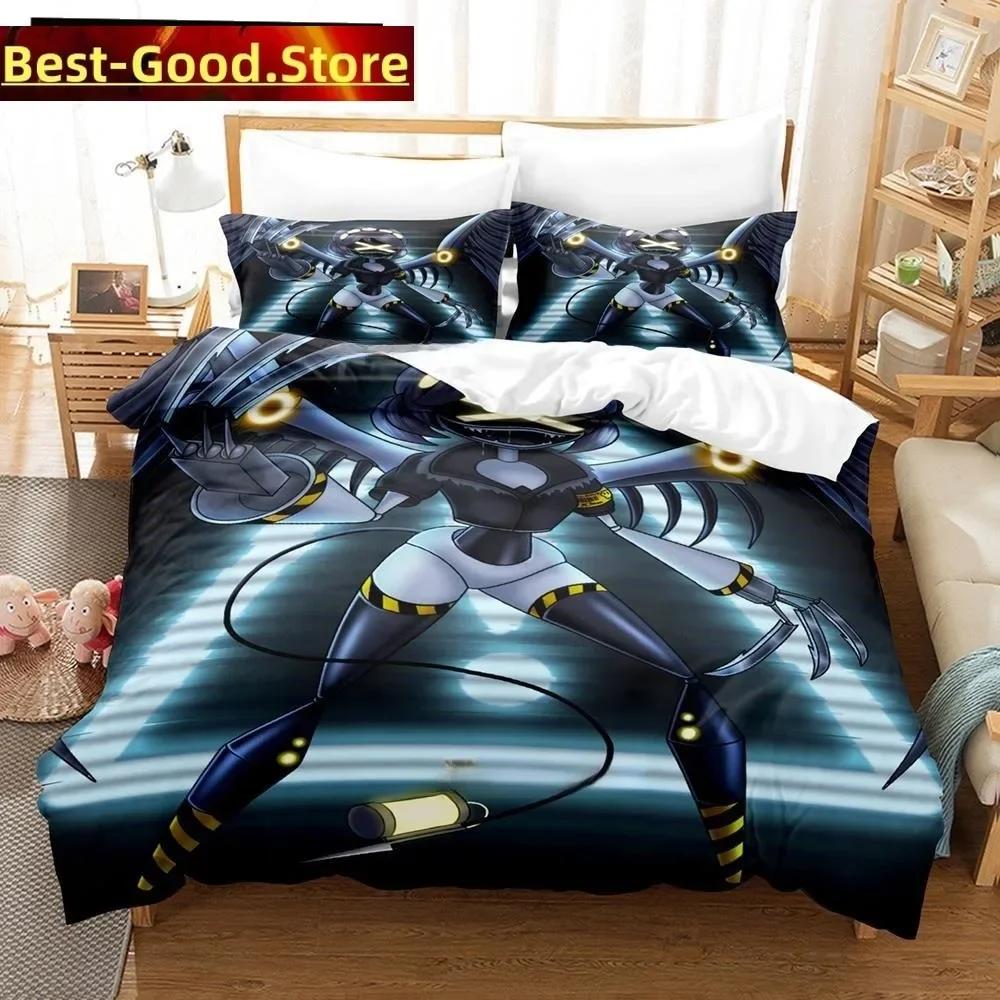 Fashion 3D Anime Murder Drones Bedding Set Printed Bed Set With Pillowcase Bed Duvet Cover Single Double Queen Super King Size