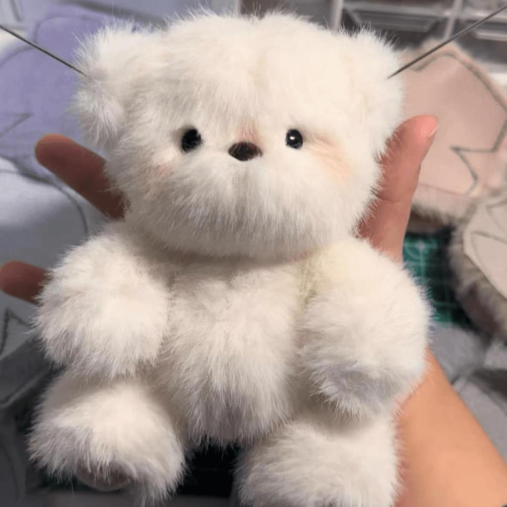 Handmade DIY Teddy Bear Kit: Plush Doll Gift for Boyfriend or Girlfriend