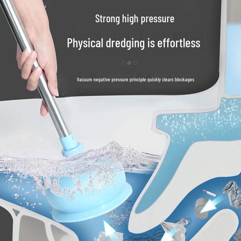 Professional Toilet Plunger and Dredger Tool for Unclogging