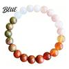 Elegant Simple Bracelet Natural Stone Beaded Bracelets Semi-Precious Gemstones Wear-resistant