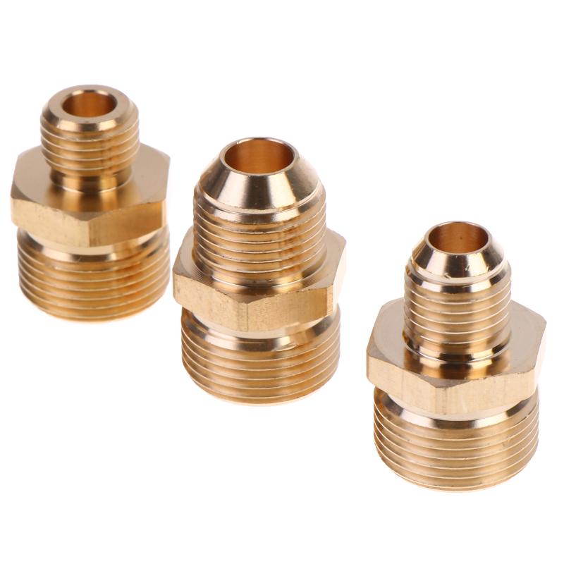 2Pcs Pressure Washer Adapter M22 X 1.5 Male Thread To G1/4 Inch Male Connector Brass Coupling Reducer Hose Connector Adapter For