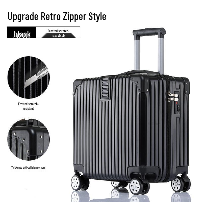 Valiză multifuncțională de 18 inch pentru fete, de cabină, cu încuietoare TSA și spațiu de depozitare de 20 inch