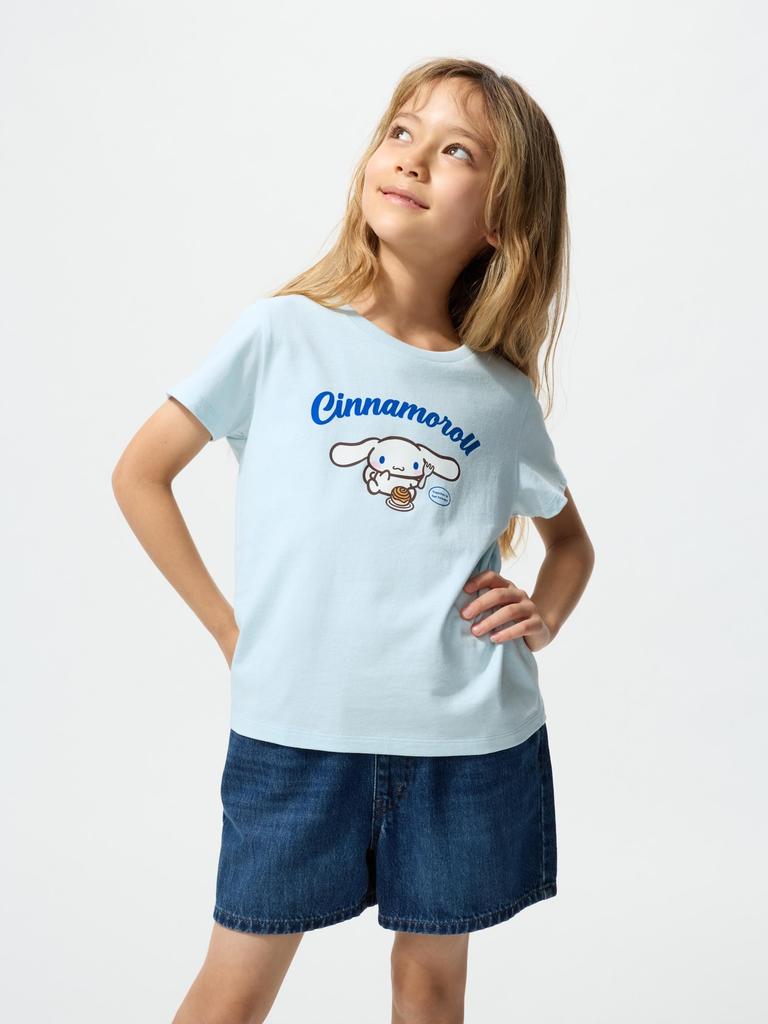 Uniqlo Girls Sanrio CharacTers Crop UT Graphic T shorT Sleeve J