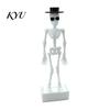 Unique Aquarium Bubbler Dancing Skeleton Bubbler, Glow-in-The-Dark with Air Driven Moving Ornament Action, Decorative for Freshwater Saltwater
