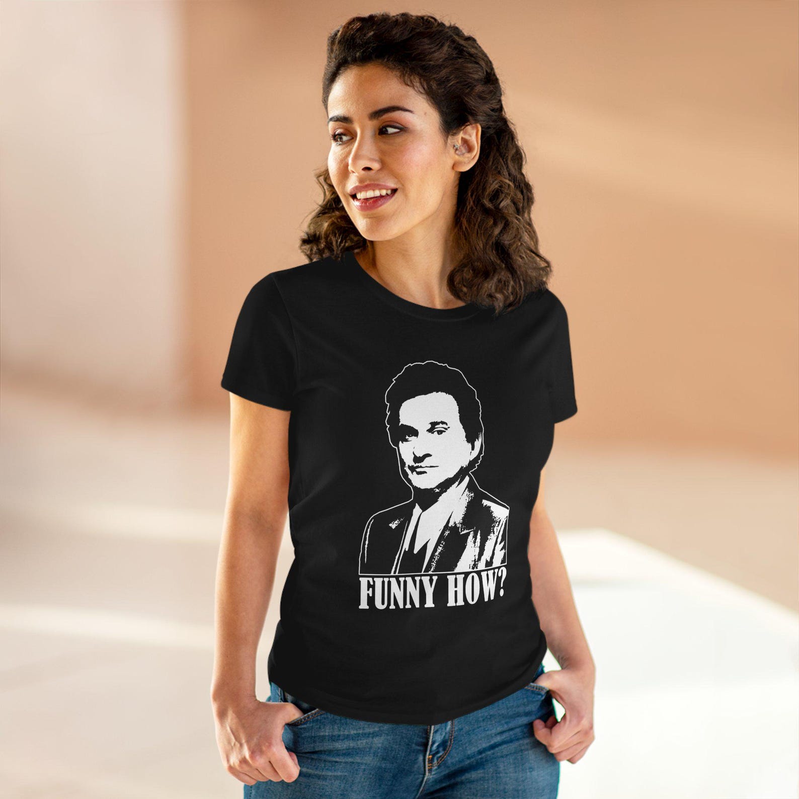 Goodfellas Joe Pesci Funny How T-Shirt, Mafia Movie Graphic Tee M