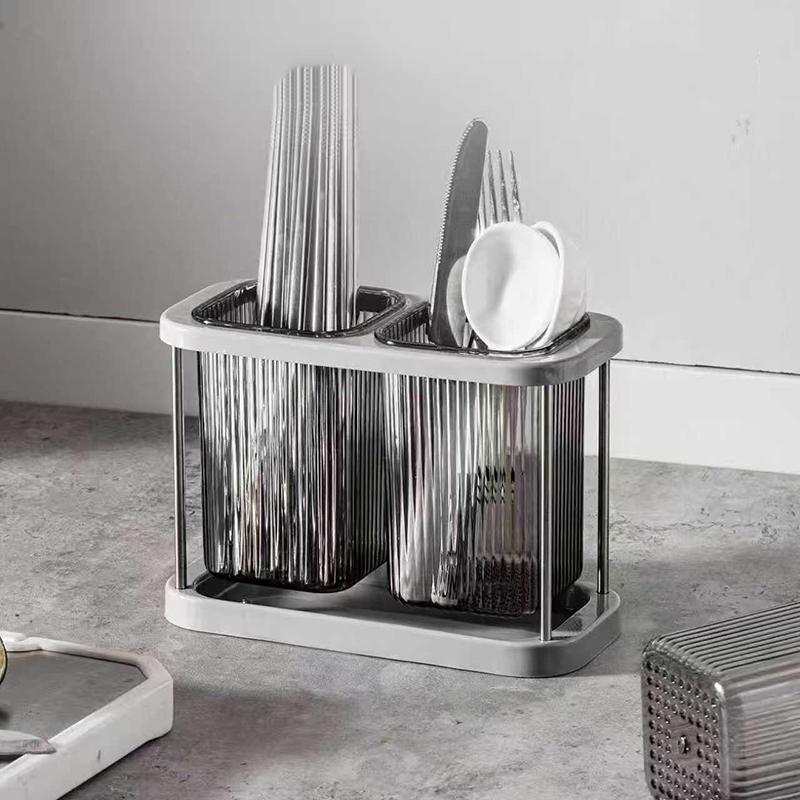 Kitchen Chopstick Rack Drain Fork Spoon Storage Box Household Chopstick Holder Drain Fork And Spoon Storage Box