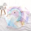1pc Rainbow Clouds Themed High-quality Umbrella,Automatic Opening and Closing Umbrella,Multi-functional Umbrella G0811342