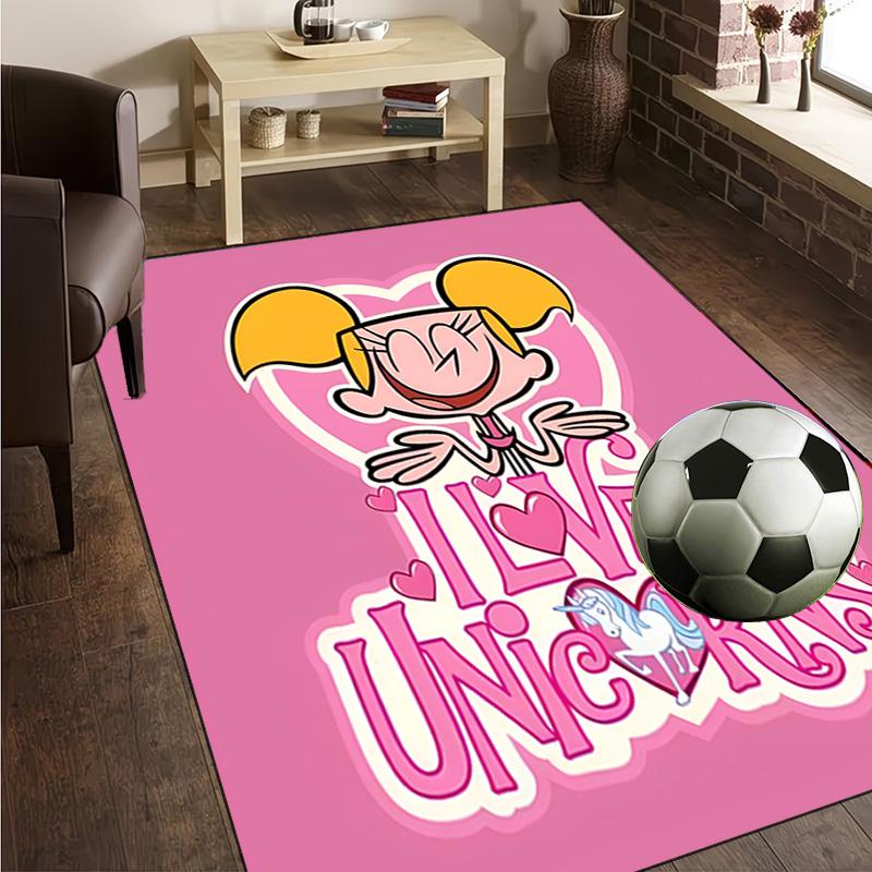 Dexter Power Adventure Rug Office Carpet Non-Slip Mat, Chair Rug Floor Covering for Gaming, Bedroom, Living Room , Home Decor Christmas Gift