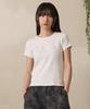 FDR Sulfar Washing Rib Muscle Short Sleeve White