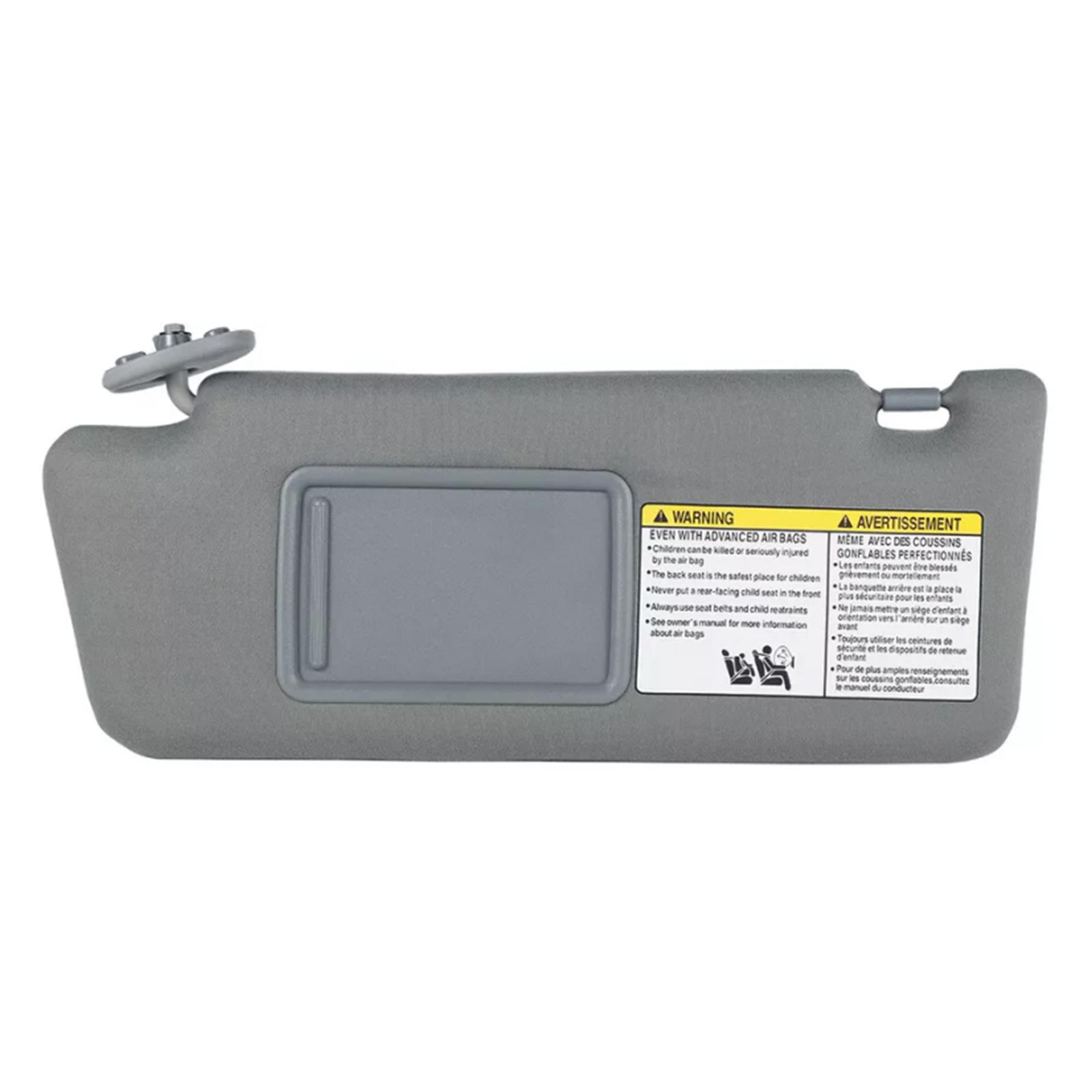 Artudatech Gray Sun Visor Left & Right 74320-04181-B1 74310-04181-B1 For Nissan Altima 2013-2018 Left
