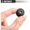 Motoforti Transfer Case Linkage Bushing, for Dodge for Ram 2500 2003-2008, Rubber, 52105555AA 55366066AB, Black, 2pcs