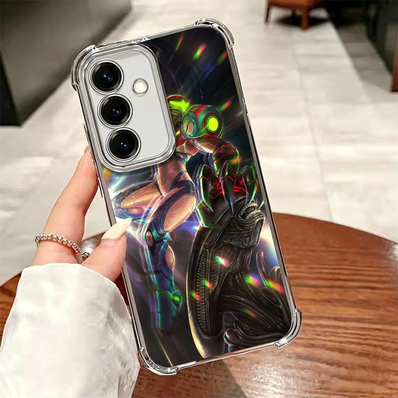 M-Metroids Soft Phone Case For Samsung A17 A27 A07 A37 A57 A16 A56 A15 A55 A14 A54 A13 A53 A26 A36 A25 A35 A24 A34 A23 A33