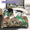 Biancheria da letto con motivo Panathinaikos FC Decorazione per la casa Regalo di compleanno (1 * copripiumino + 2 * federa, senza nucleo)