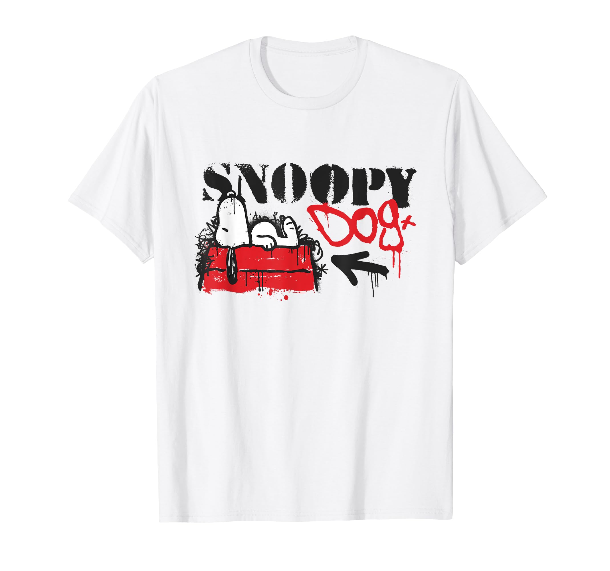 

PEANUTS Snoopy Dog Graffiti T-shirt