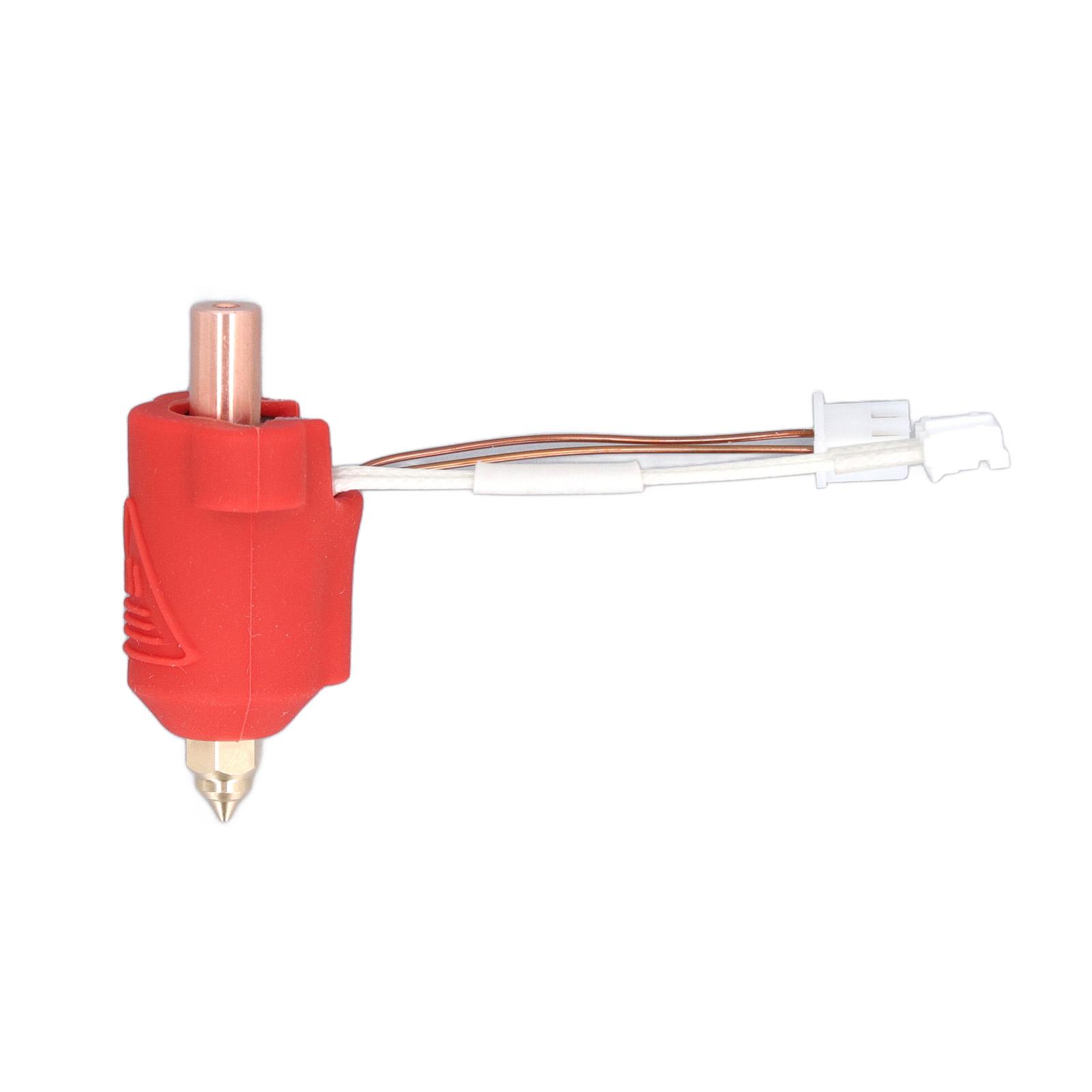 

Ceramic Heating Block Kit High Flow Speed Printing Hot End with Thermistor Brass Nozzle Ti Alloy Copper Heatbreak for