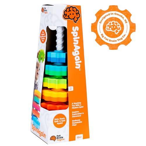 Fat Brain Toys Spin Again Educational Toy, 13x42cm, FA110-1, Authentic