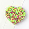 42-Color Acrylic Solid Color Round Beads Rice Beads Handmade Diy Beaded Loose Beads Bracelet Necklace Jewelry Material 3/4Mm