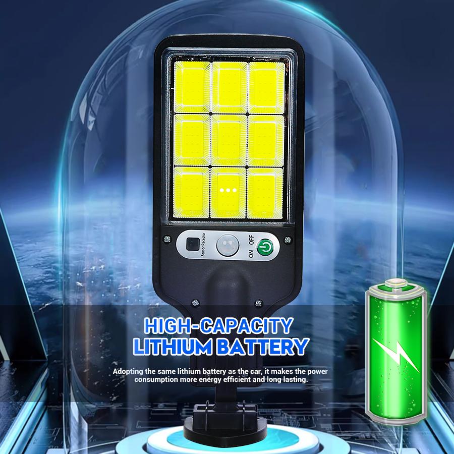 Powerful Solar Outdoor Led Wall Lamp USB Rechargeable Human Body Induction Garden Courtyard Terrace Garage Door Street Lighting