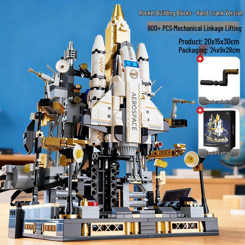 

Electric Lift Building Blocks Set for Boys Birthday Gift, Educational Toy for Ages 8-12 Gift Box with Handle: 900+ Pieces