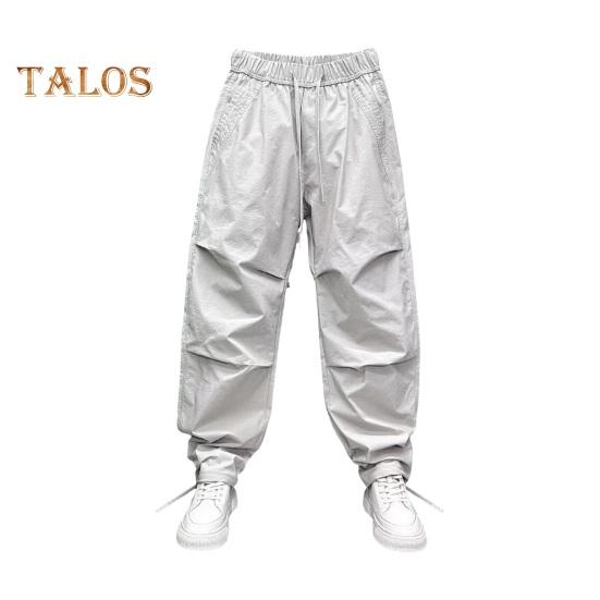 

Мужские спортивные брюки с завязками на талии, брюки-карго с карманами, свободный крой, повседневные однотонные спортивные брюки для уличных путешествий XXL