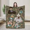 Witch hat atelier Super Soft Blanket  Travel Plush Bedding Throws Fashion Couch Chair Flannel Bedspread Sofa Bed Cover