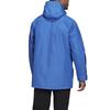 Adidas Puffer Jackets Men's Blue Hooded Moderate Other GE9999