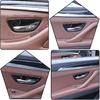 For BMW 5 Series F10 520 528 525 2011-2017 Carbon Fiber Style Car Interior Door Handle Bowl Cover Trim
