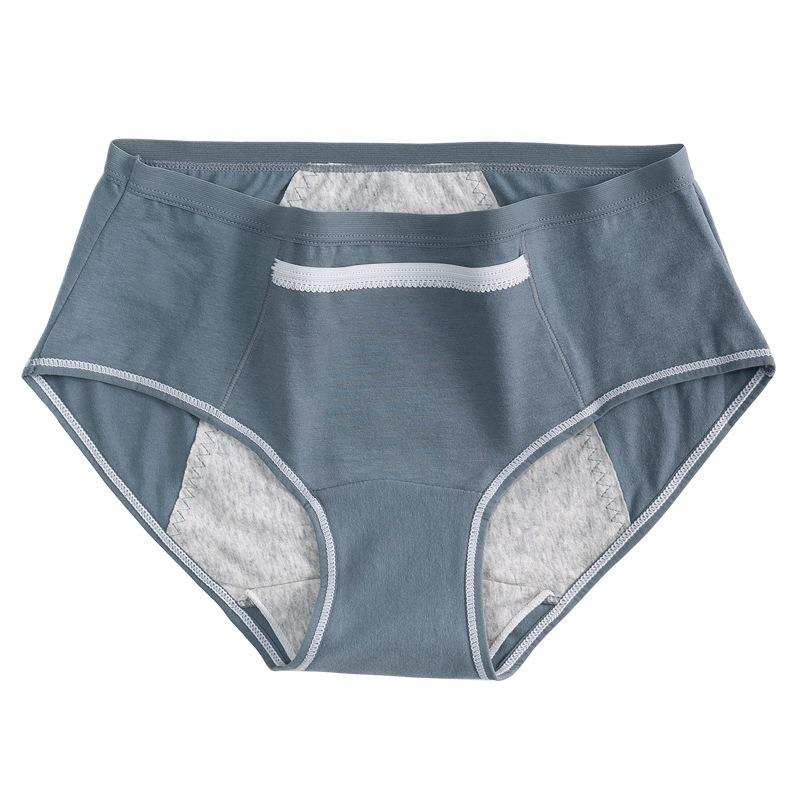 Women S Mid Waist Cotton Gusset Leakproof Period Panties