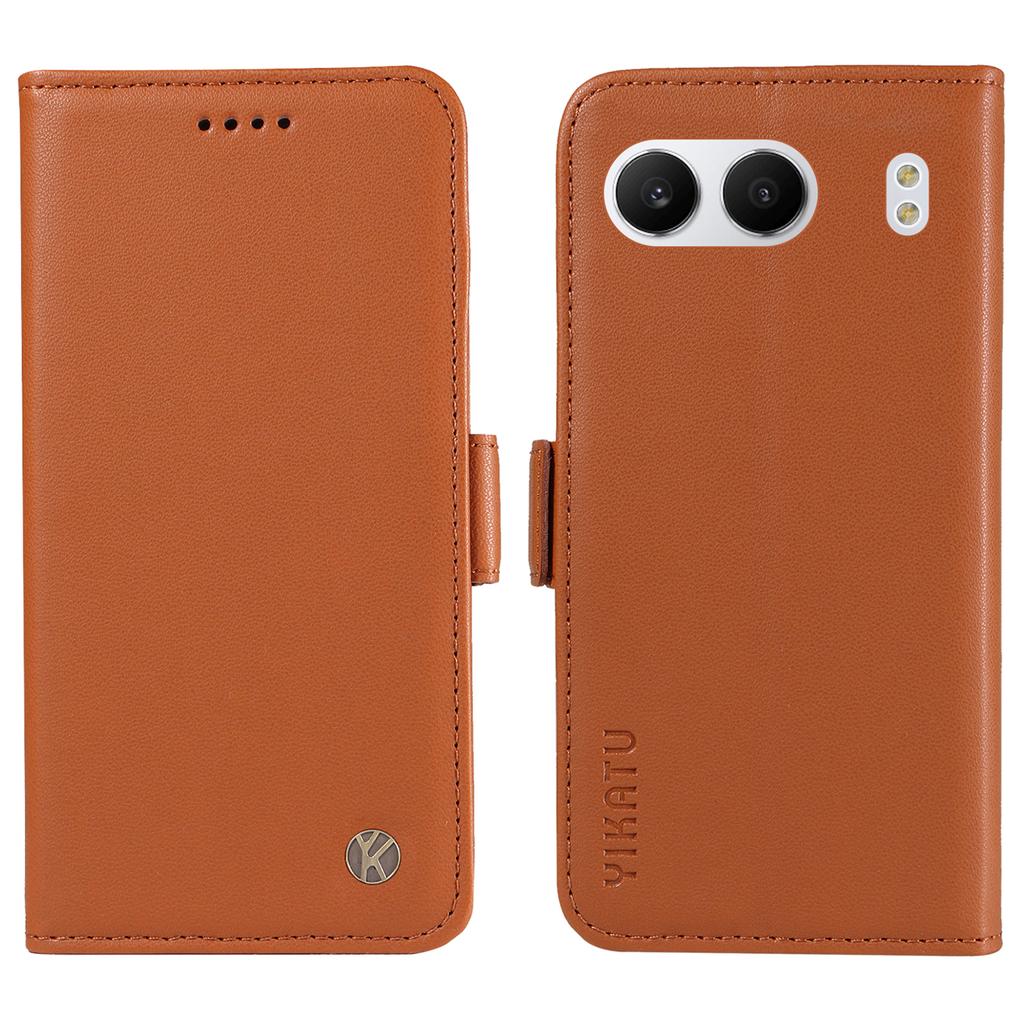 YIKATU YK-003 For OnePlus Nord 4 Case Wallet Stand Leather Phone Cover Side Buckle