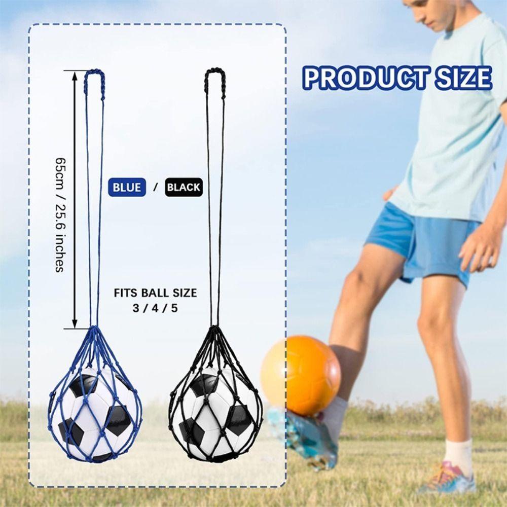Nylon Football Kick Trainer Net Pocket Mesh Bag Football Self Trainer Kick Net Pocket Trainer