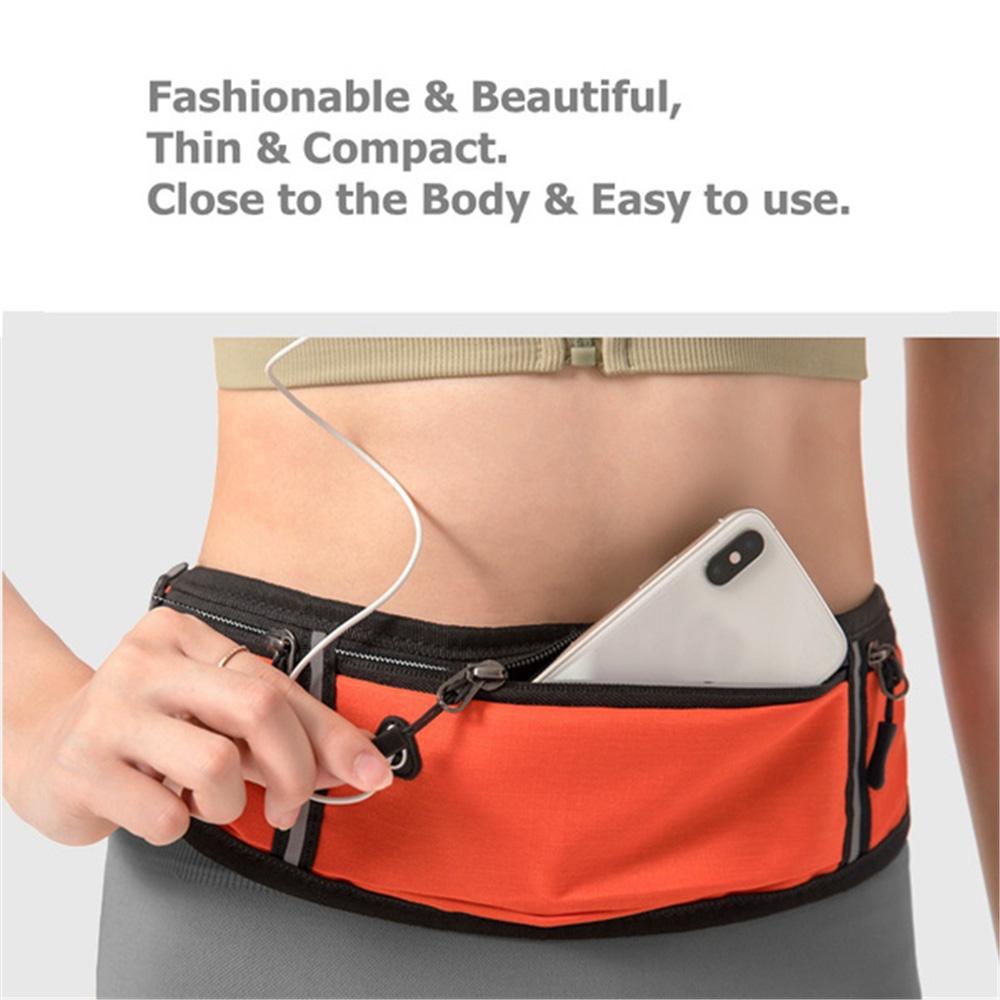 Gym Sports Bags Outdoor Sports Hidden Pouch Running Waist Bag Mobile Phone Case Sports Belt Pouch