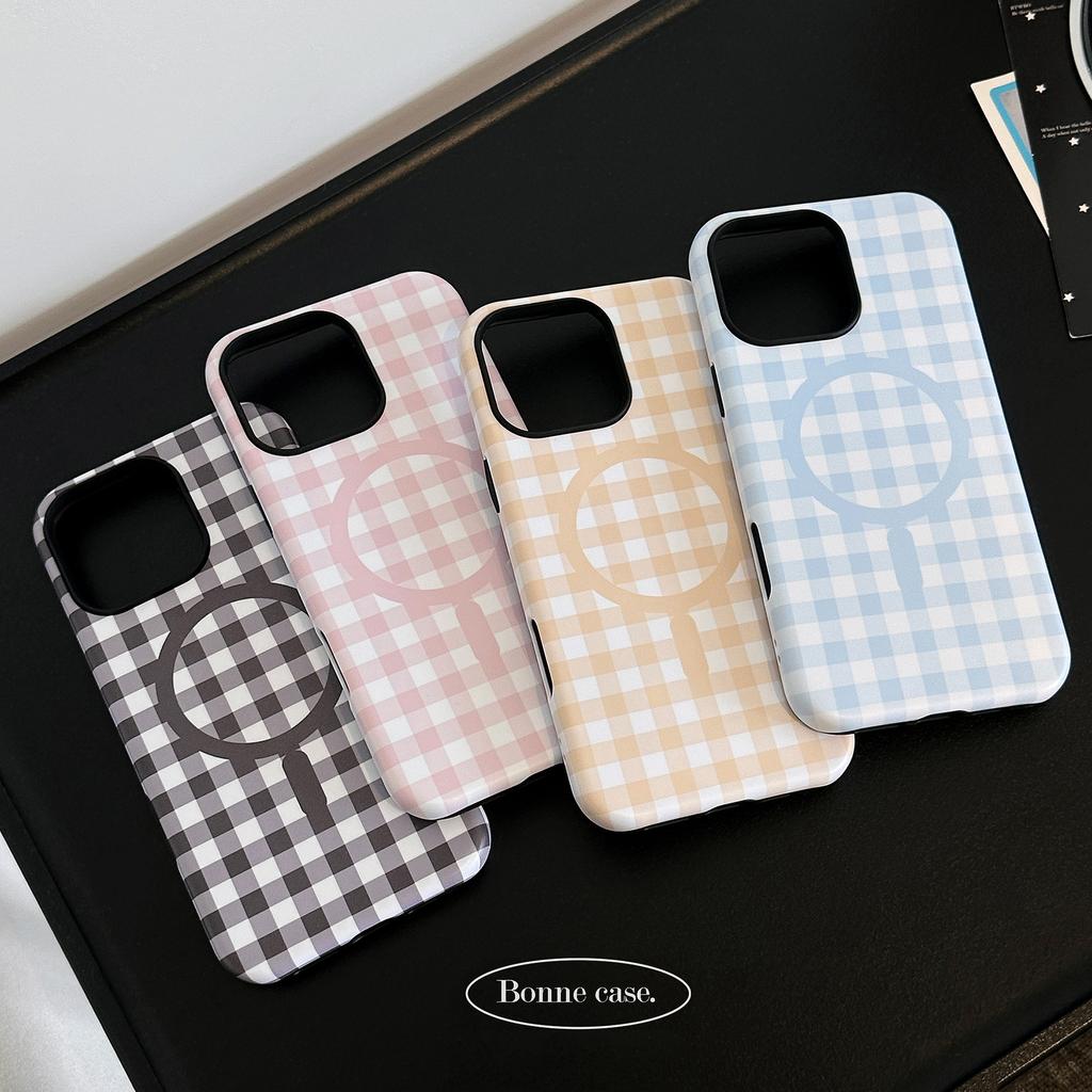 Personalized Character Pattern Magnetic Phone Case Apple IPhone 16 Promax Suitable for 13 Philin 15 Hard 14 Simple 11 Trendy