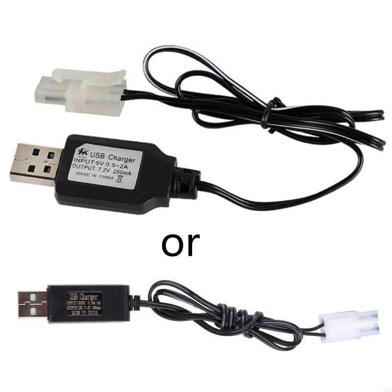 KET-2P Plug 4.8V/7.2V/9.6V NiCd NiMH Battery Charger For RC Toys Robot Car Boat Tank Remote Control Car USB Charger