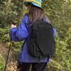 Student Solid Color Schoolbag Large Capacity Backpack