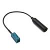 2x Car Stereo FM AM Radio Antenna Adapter Cable Fakra Z Female To Din Female Fakra Z Male To DIN Male DAB Radio Tuner Retrofit