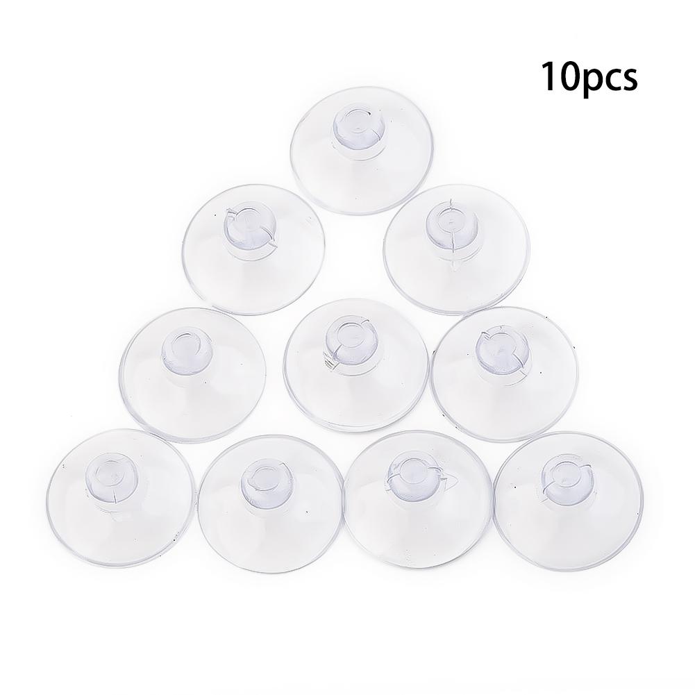 Suckers Suction Cup Kitchen Bathroom Wall Hooks 10pcs