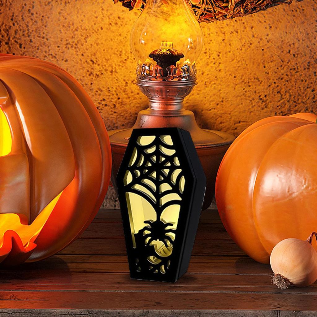 Halloweenowa Forma Silikonowa Trumna Upiorna Forma na Klosz Lampy Żywica Halloween Odlew Klosz Rękodzieło Na Stół Jadalny Łazienka