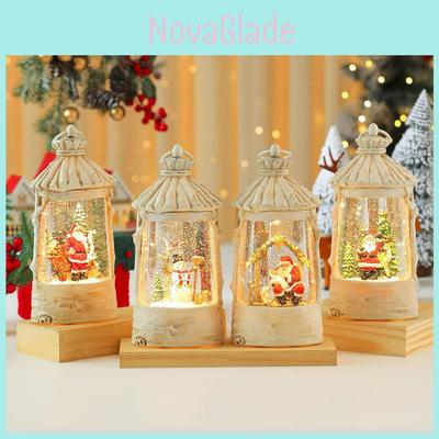 Christmas Crystal Ball Music Box With Snowman Scene For Holiday Decor And Gifts